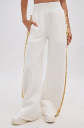 BALLS TO THE WALL JOGGER IN WHITE